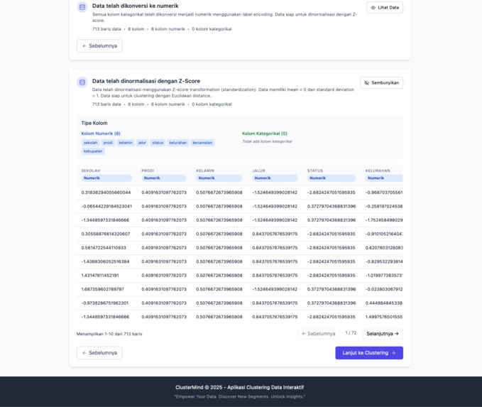 ClusterMind – screenshot 5