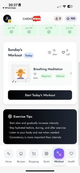 Cardio Vibe  – screenshot 10