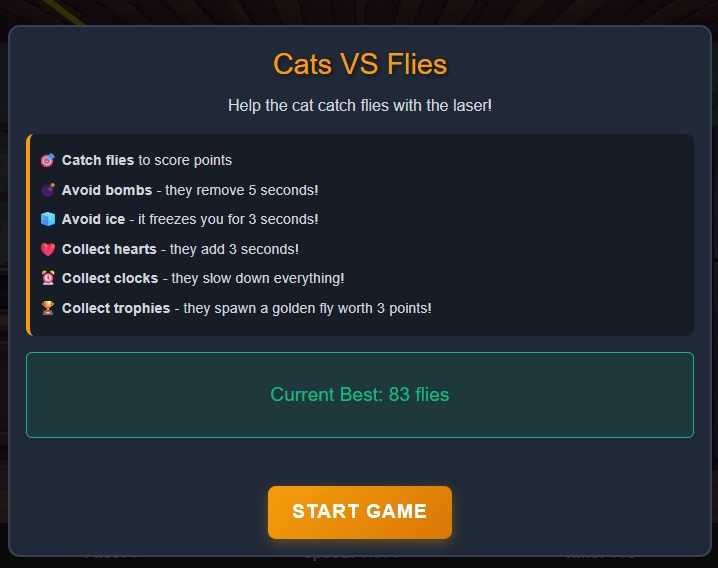 Cats VS Flies – screenshot 2