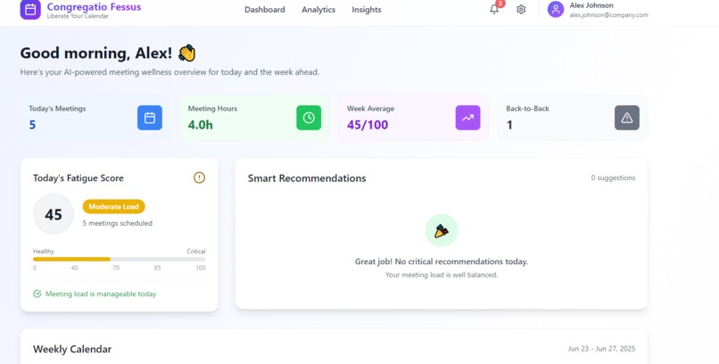 Congregatio Fessus – screenshot 2