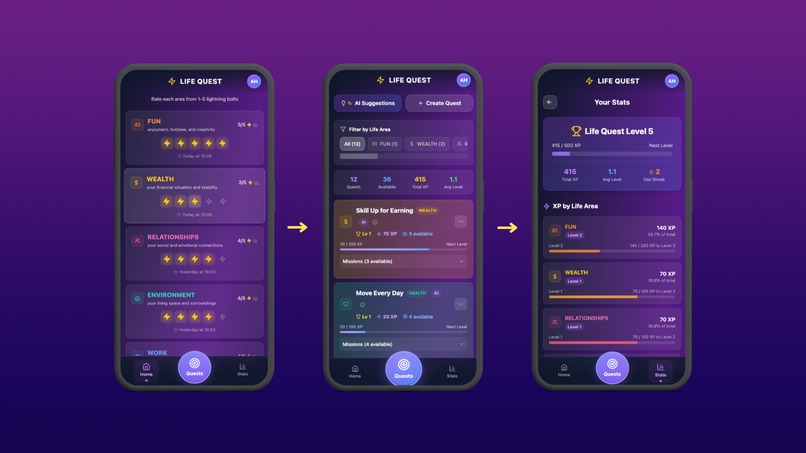 LIFE QUEST – screenshot 4