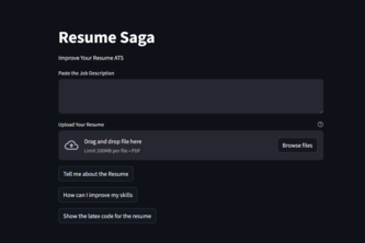 Resume Saga