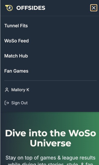 Offsides - A Women's Soccer Fanzone – screenshot 11