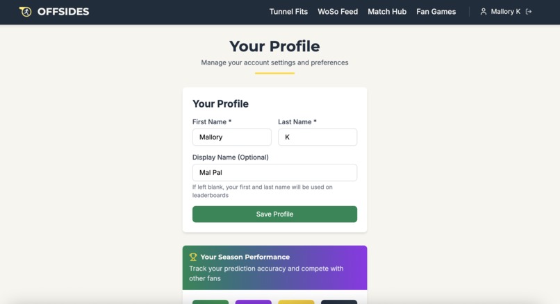 Offsides - A Women's Soccer Fanzone – screenshot 9