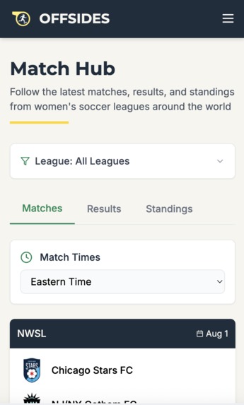 Offsides - A Women's Soccer Fanzone – screenshot 14