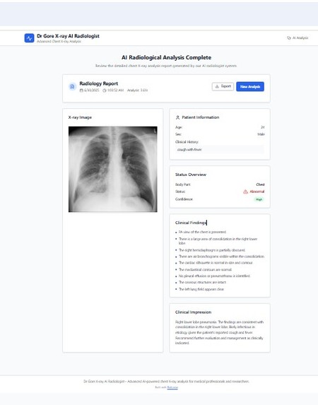 X-ray AI Radiologist -Advanced Chest X-ray Analysis – screenshot 2
