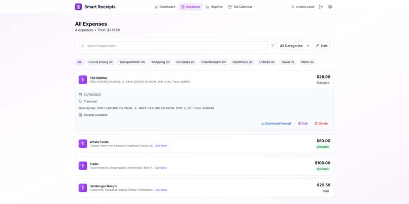 Smart Receipts – screenshot 5