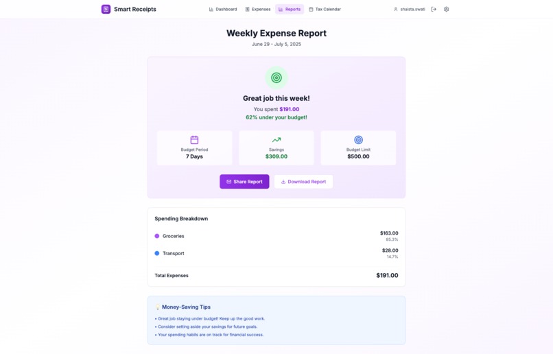 Smart Receipts – screenshot 6