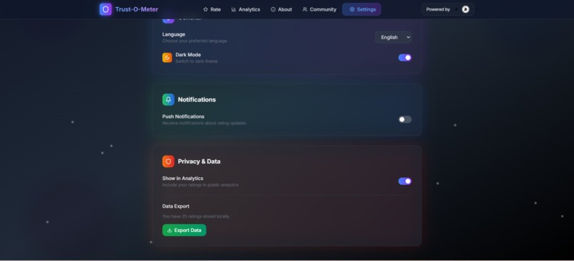 Trust-O-Meter – screenshot 12