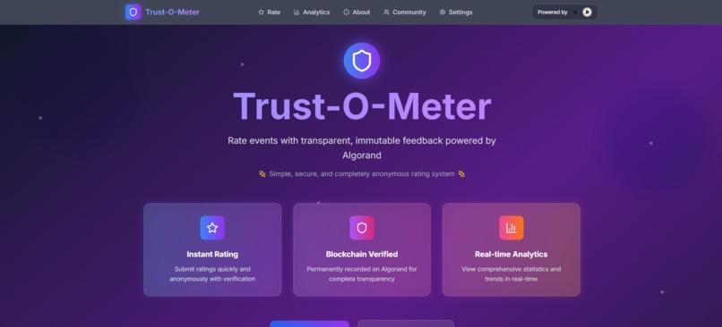 Trust-O-Meter – screenshot 1