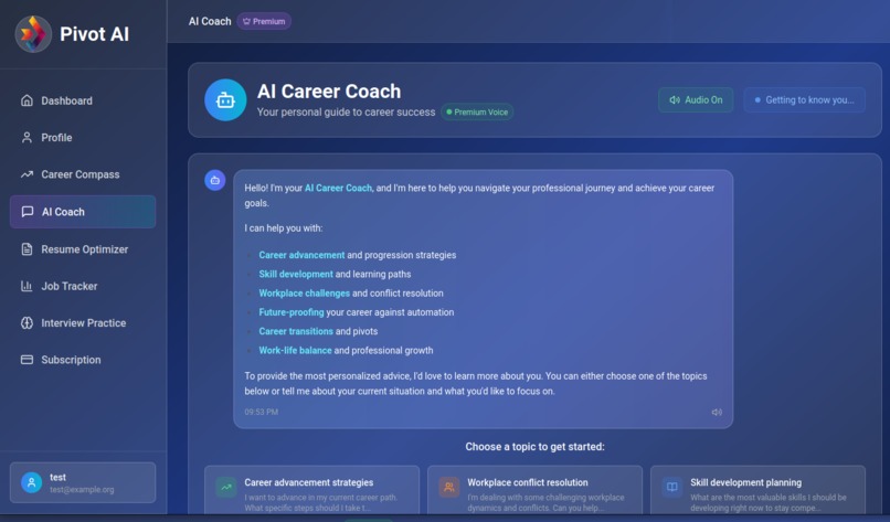 Pivot AI: Reskill for the Future – screenshot 7