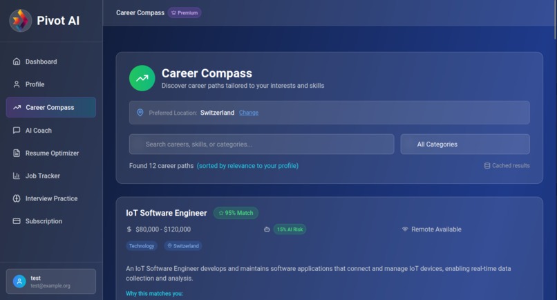 Pivot AI: Reskill for the Future – screenshot 3