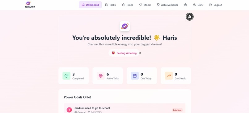 TaskOrbit – screenshot 2