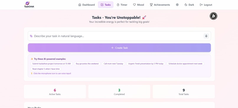 TaskOrbit – screenshot 4
