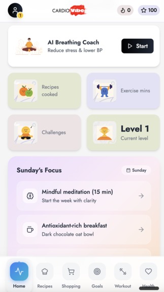 Cardio Vibe  – screenshot 1