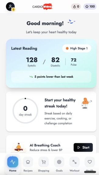 Cardio Vibe  – screenshot 2