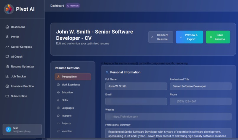 Pivot AI: Reskill for the Future – screenshot 8