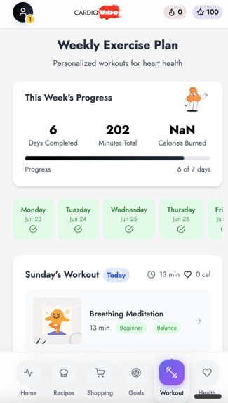 Cardio Vibe  – screenshot 3