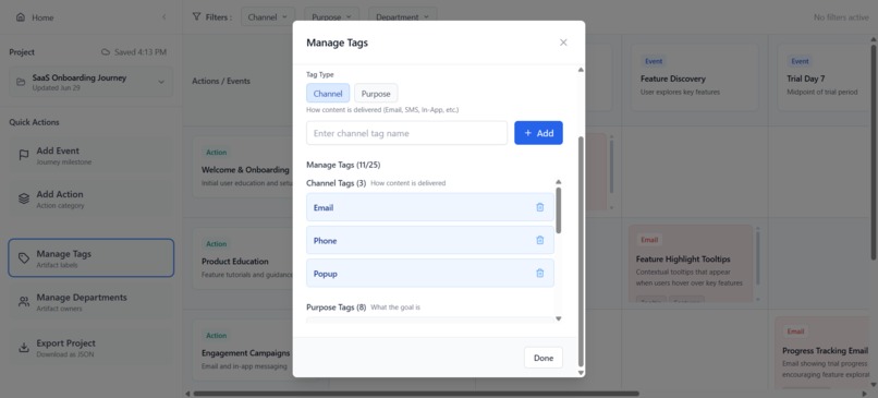 User Journey Planner – screenshot 6