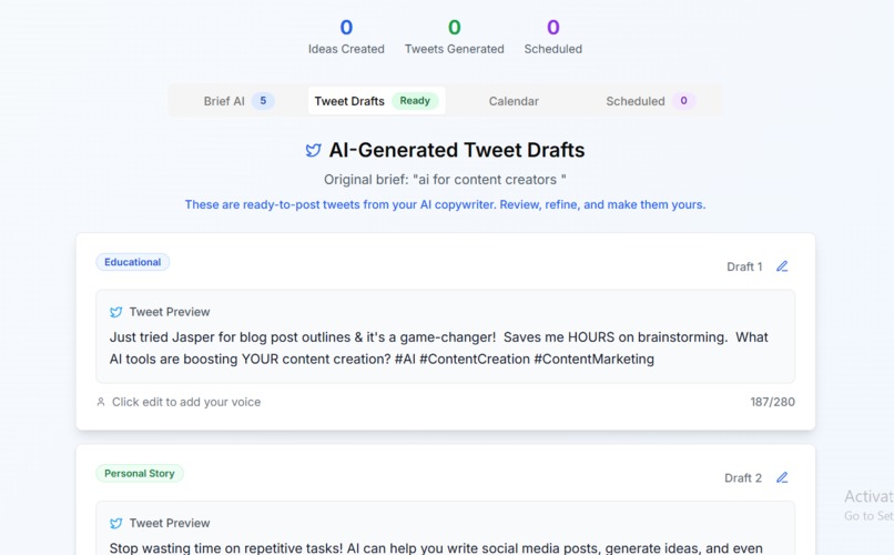 Content Creator Assistant – screenshot 6