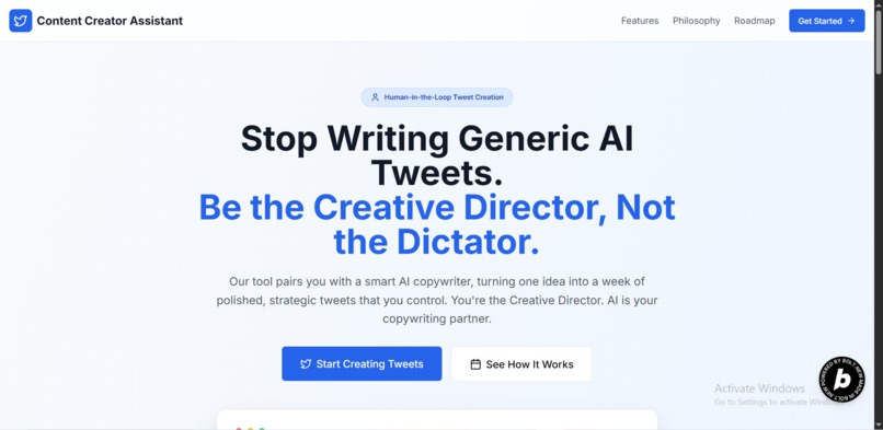 Content Creator Assistant – screenshot 1