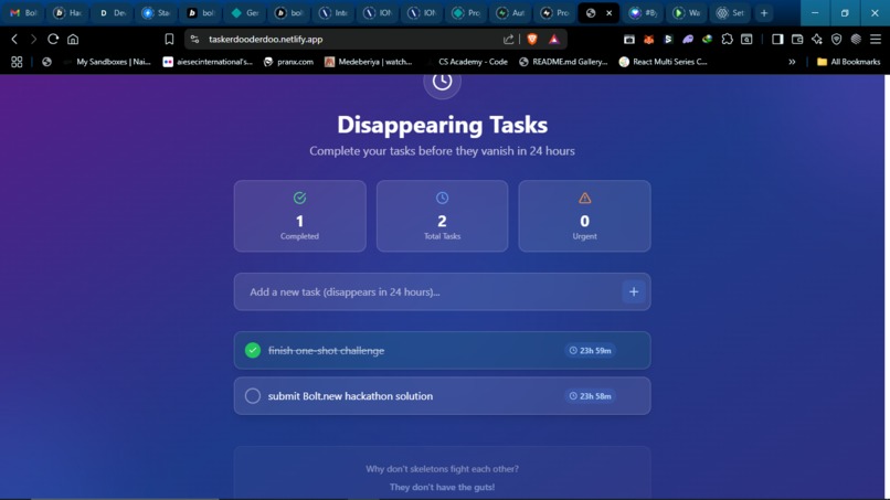 Taskerdooderdoo – screenshot 1
