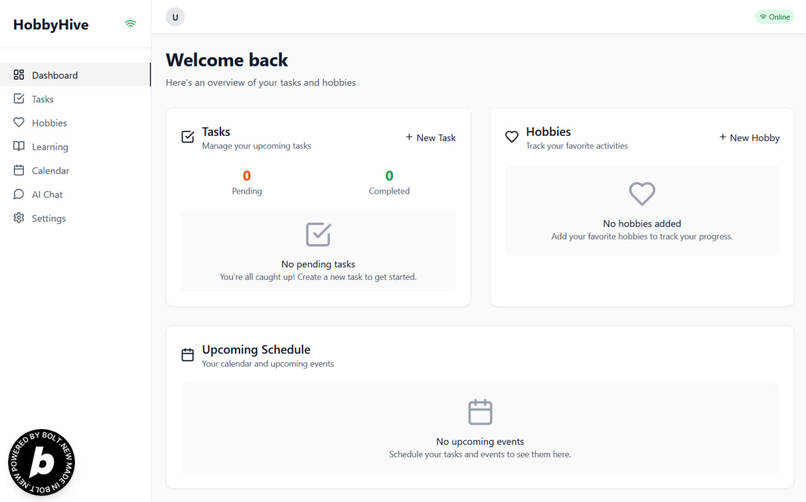 HobbyHive – screenshot 1