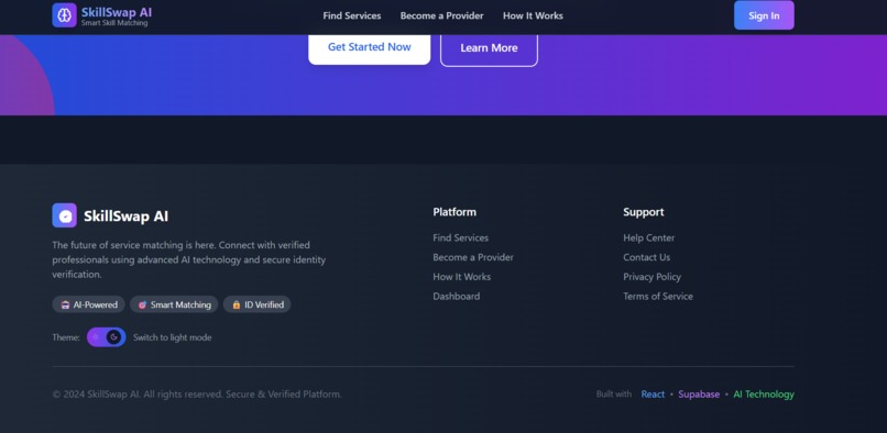 SkillSwap AI – On-Demand Skill Matching Assistant – screenshot 5