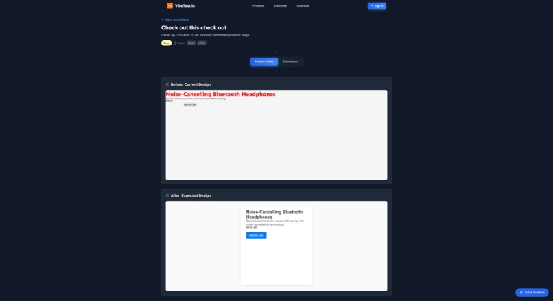 vibetest.io – screenshot 2