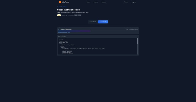 vibetest.io – screenshot 4
