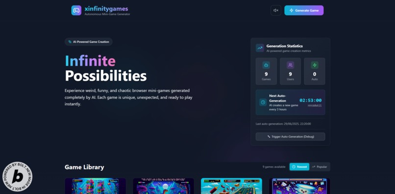 xInfinity Games – screenshot 2