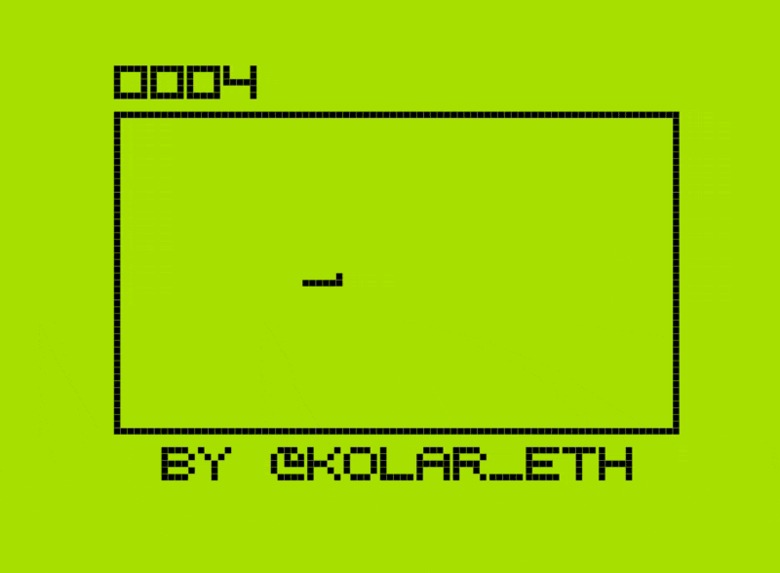Retro Mobile Snake Clone: Pixel-Perfect LCD Grid – screenshot 1