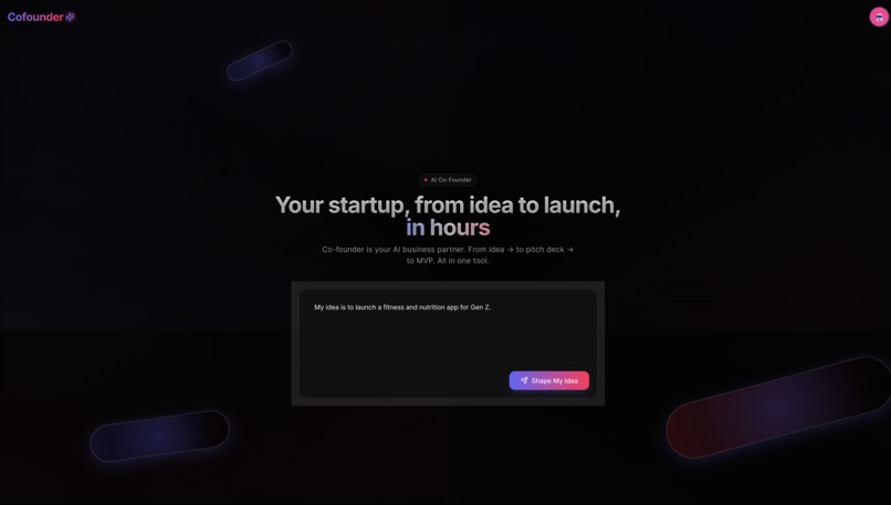 Co-founder – screenshot 1