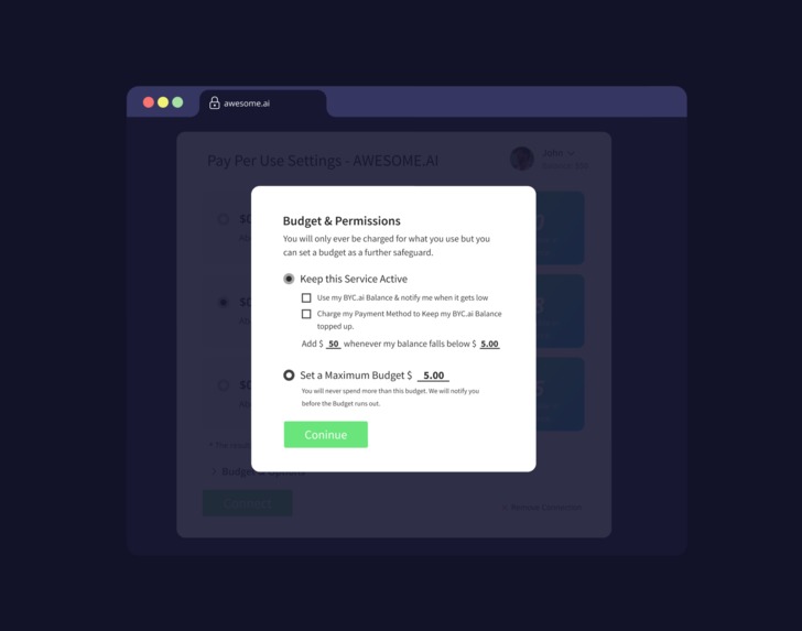 BYC- AI Micro-Billing Wallet – screenshot 6