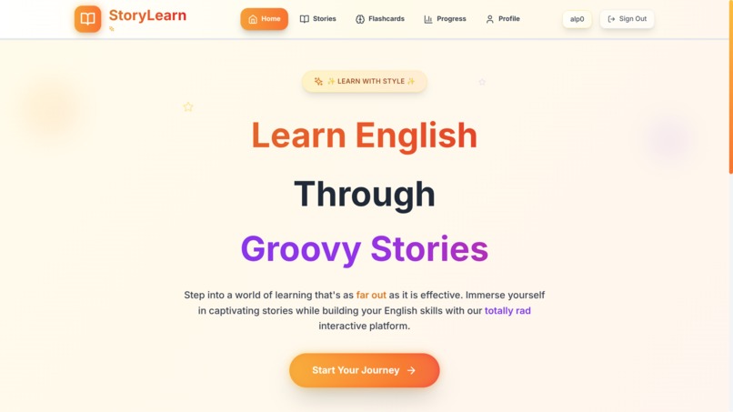 StoryLearnRev1 – screenshot 1