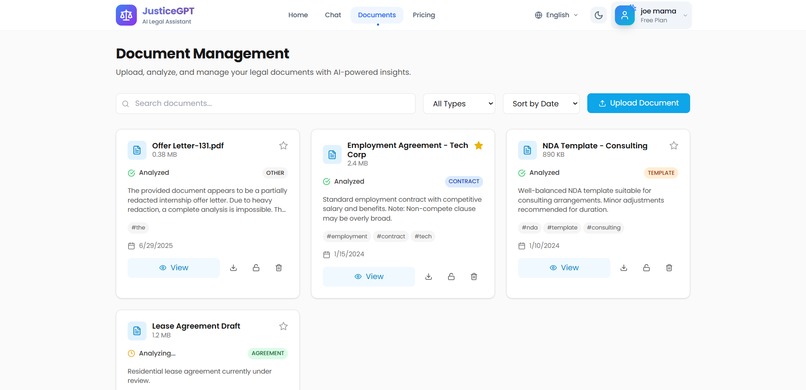 JusticeGPT – screenshot 5