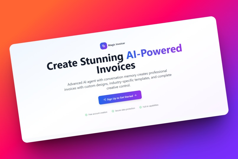 Magic Invoicer – screenshot 1