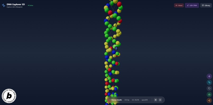 3D DNA Explorer – screenshot 2