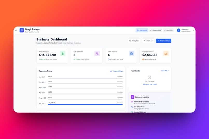 Magic Invoicer – screenshot 2