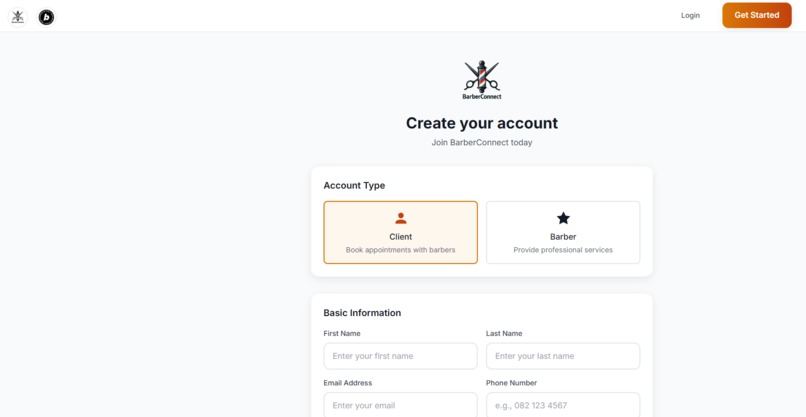 BarberConnect – screenshot 2