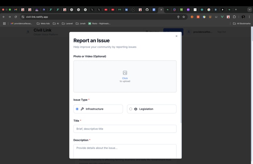 Civil Link – screenshot 2