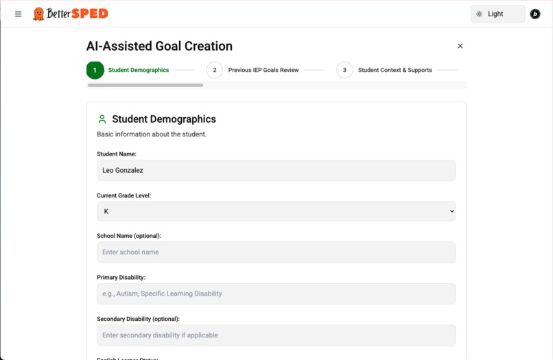 BetterSPED: AI-Powered IEP Platform – screenshot 4