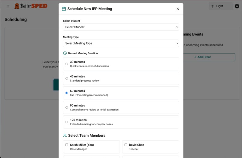 BetterSPED: AI-Powered IEP Platform – screenshot 2