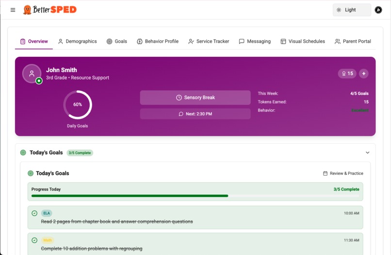 BetterSPED: AI-Powered IEP Platform – screenshot 1