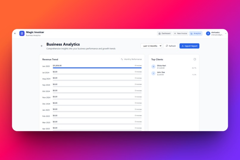 Magic Invoicer – screenshot 4