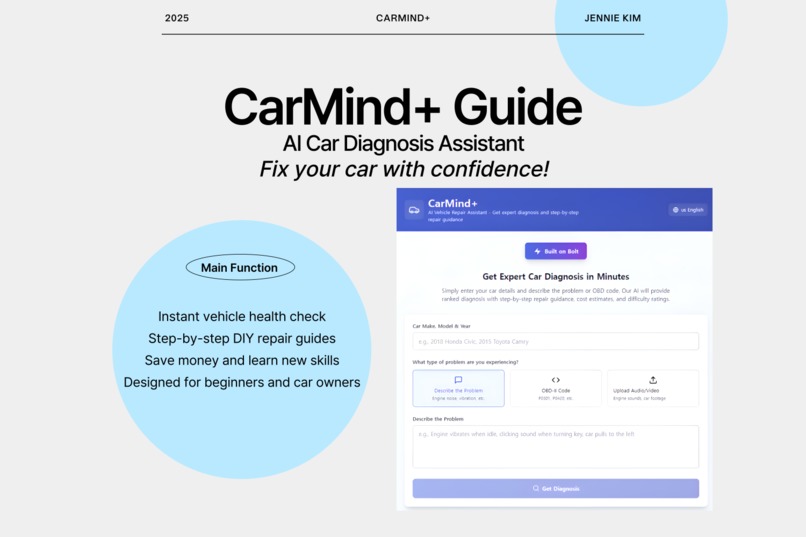 CarMind+ – screenshot 1