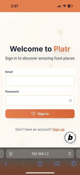 Platr  – screenshot 1