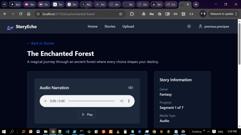 storyEcho – screenshot 6