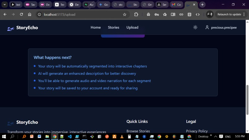storyEcho – screenshot 10