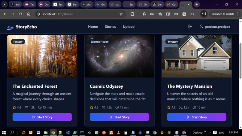 storyEcho – screenshot 5